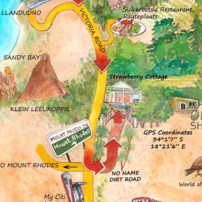 Directions to vineyards on Victoria