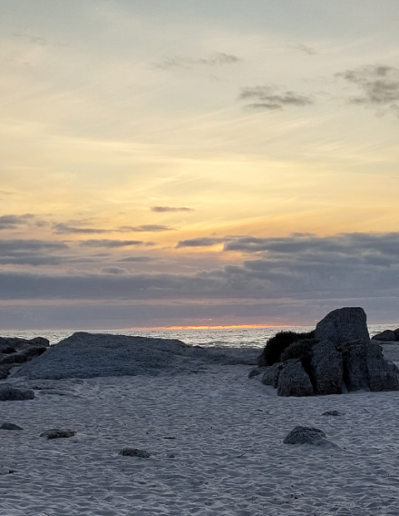 Der Strand von Campsbay